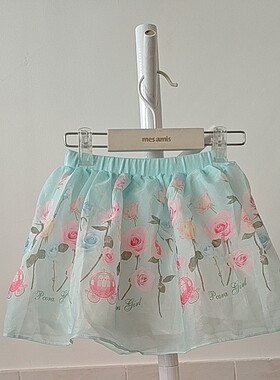 巴柯拉女童半身裙夏款儿童洋气时髦裙子中大童女孩