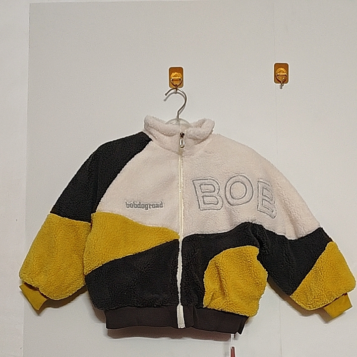 w963巴bu男童秋冬款加绒外套羊羔绒外套中童学生