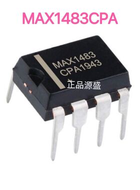 MAX1483CPA DIP8现货1/8Unit-Load限摆率限制RS- 485收发器