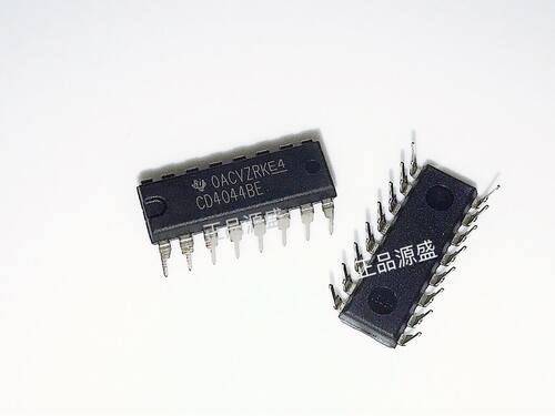 全新进口 CD4044BE DIP16直插 三态输出的四路与非R/S锁存器