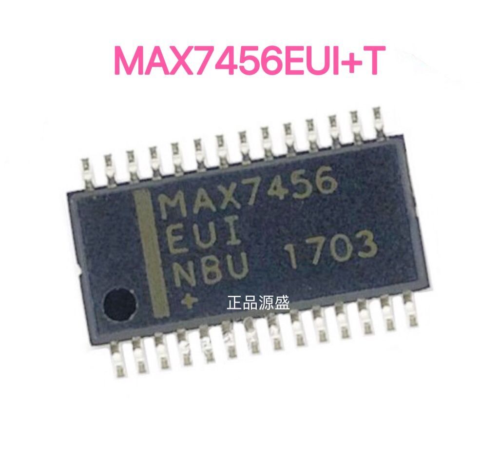 现货 MAX7456EUI+T MAX7456EUI MAX7456 TSSOP-28 质量保证