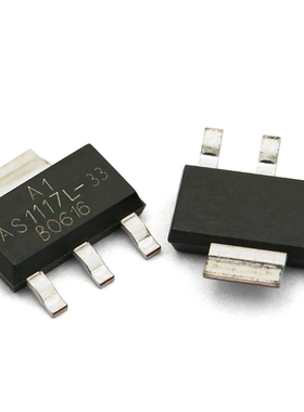 AS1117L-3.3/TR-LF SOT-223电源降压IC 稳压LDO芯片(5个)