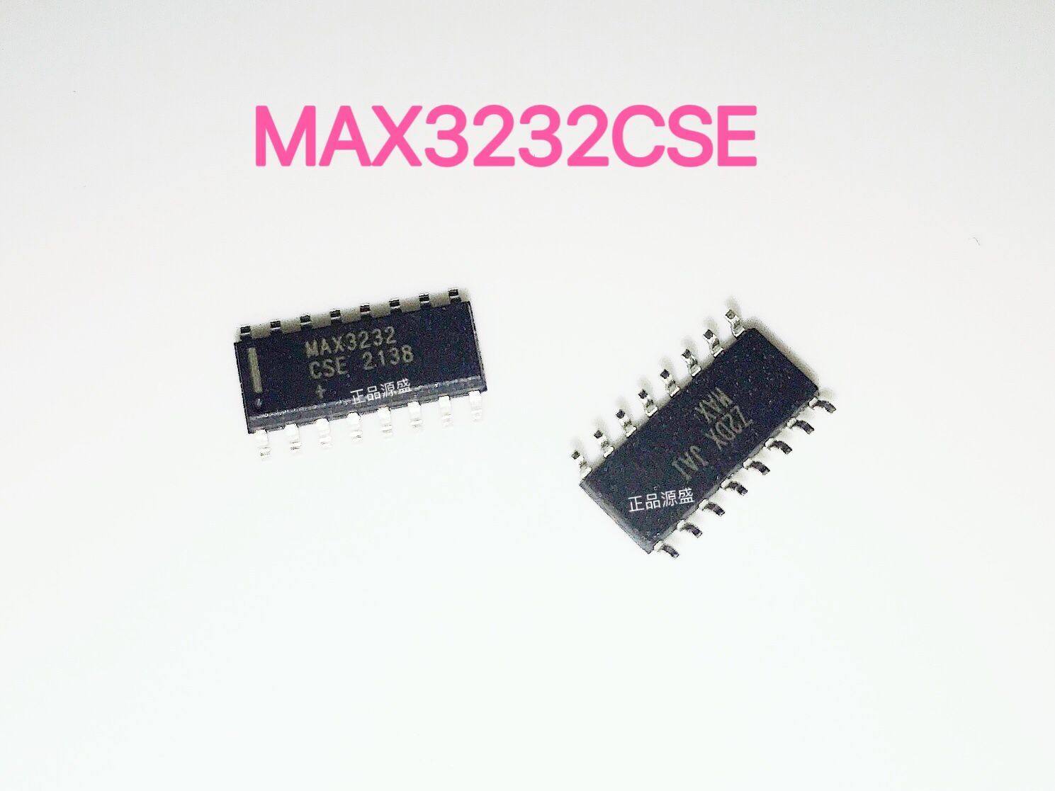 MAX3232CSE+T 全新贴片SOIC-16 全双工RS232收发器芯片