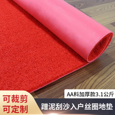 AA料丝圈地垫门防滑耐磨可剪裁