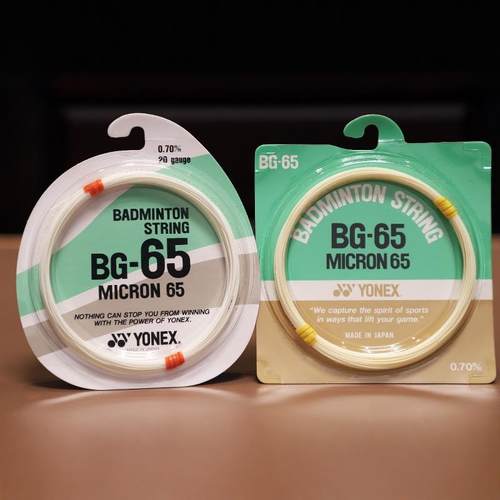 YONEXBG65CP版羽毛球拍线