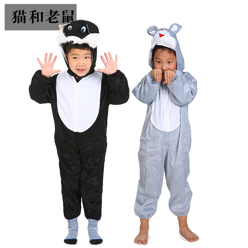 猫和老鼠动物衣服万圣节图片
