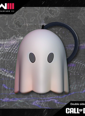 MW使命召唤COD20万圣节幽灵GHOST摆件模型桌面装饰挂件