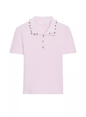 6050005 400秋季新品6050005 300珠宝领口罗纹POLO衫6050005 620