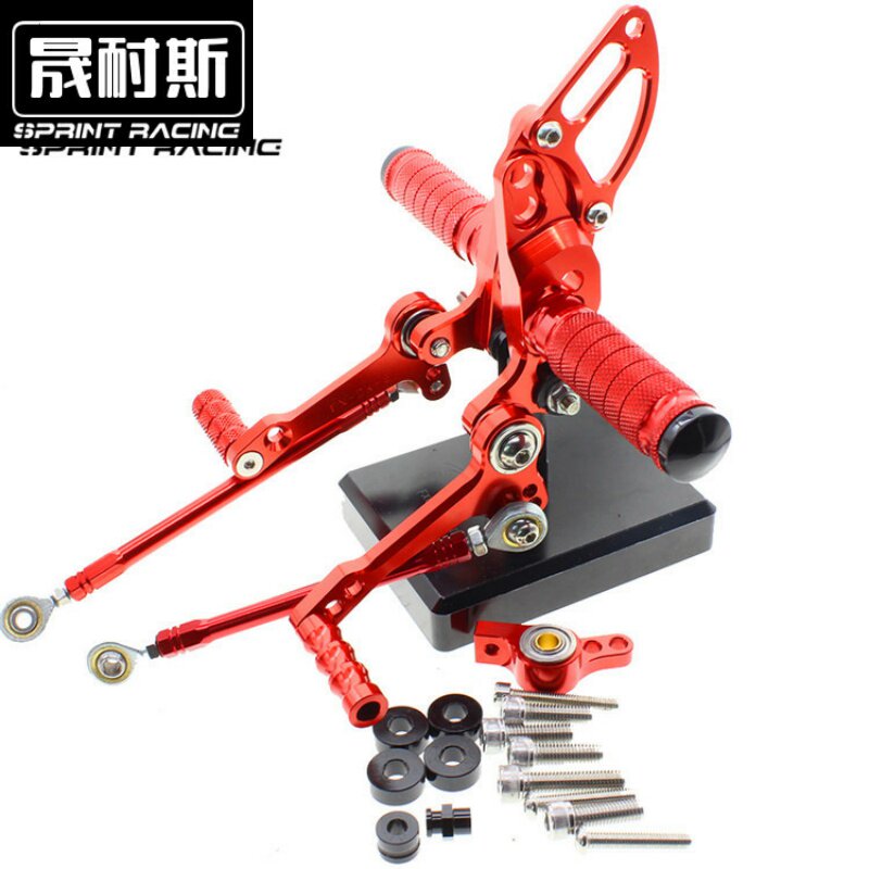 适用杜卡迪 STREETFIGHTER 848 1100街霸改装CNC升高脚踏挂挡总成