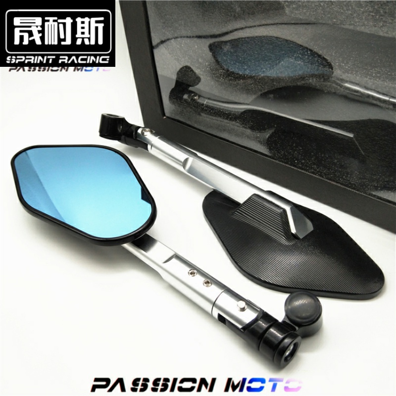 适用as新福禧125jogi镜子后视镜