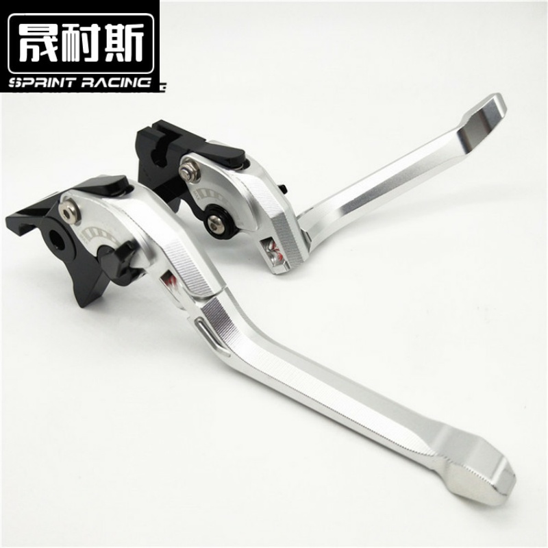 适用于奥古斯塔675/mv800/f3/F4刹车拉杆牛角配件离合手柄改装件