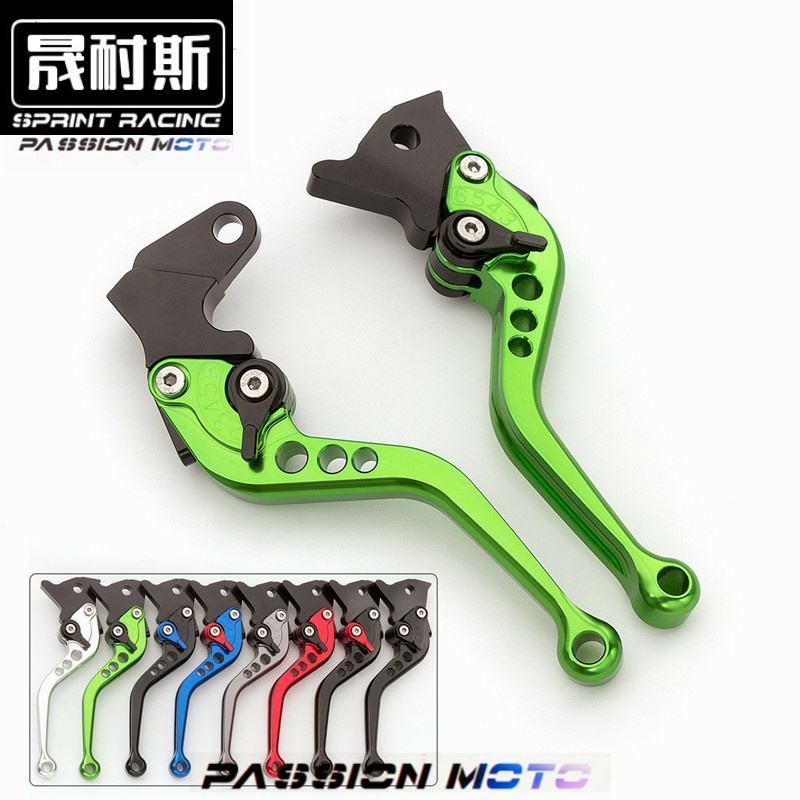 适用川崎Z125配件Z1000SX改装Z800刹车Z650拉杆z250牛角Z900手柄