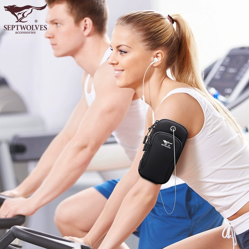 Septwolves, дорожная универсальная сумка на руку, сумка на запястье, спортивные нарукавники для спортзала, для бега