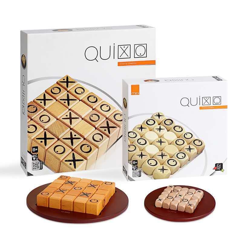 gigamic你推我挤quixo推挤有道木质策略游戏益智玩具亲子社交