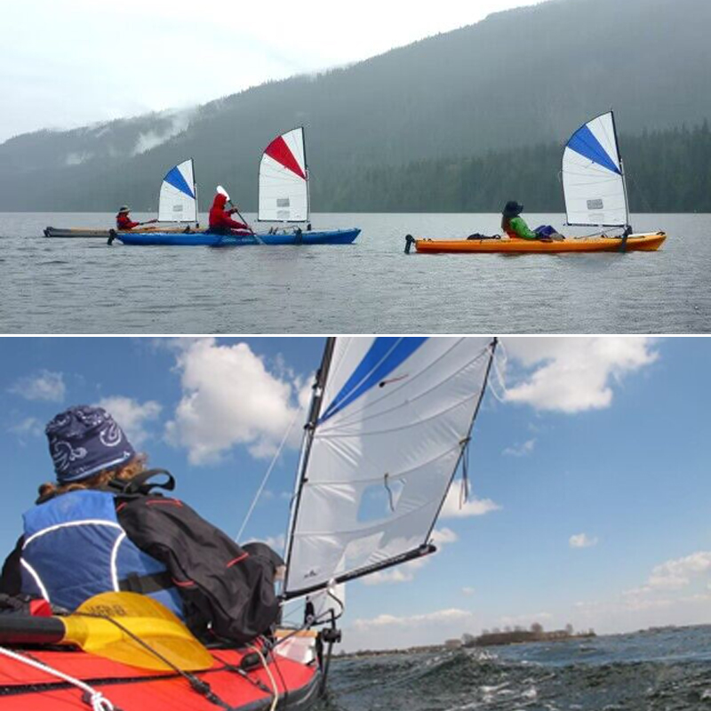 船用皮划艇通用风帆全风向