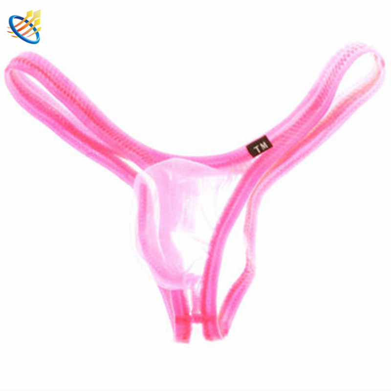 透明网纱男士性感时尚欧美丁字裤