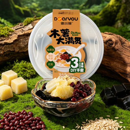 科技罐头500克木薯大满贯罐头