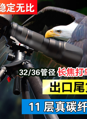 三脚架碳纤维打鸟大炮佳鑫悦长焦摄影摄像三角架相机支架专业单反