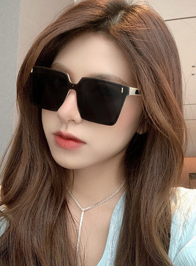 韩版潮眼镜傲尚防紫外线女