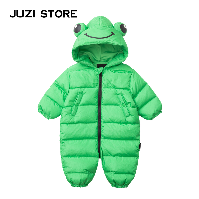 JUZISTORE羽绒连体衣青蛙造型