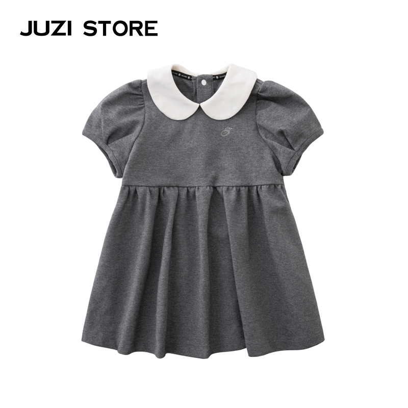 JUZISTORE花苞袖连衣裙
