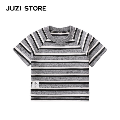 JUZISTORE条纹短袖T恤