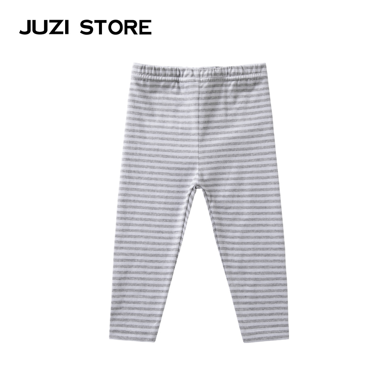 JUZI STORE童装春秋精梳纯棉基本款下装打底裤中性男女童1