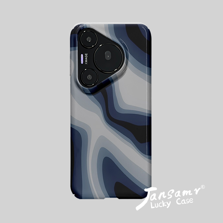 暗蓝涌动适用华为mate70pro手机壳mate60/40全包硬壳pura70软壳P60pro防摔个性原创新款潮流全包边