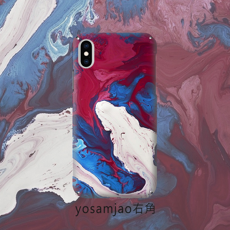 券后22.80元颜染 iphonexs手机壳 苹果7/6s/8Plus全包硬壳iphone6/i