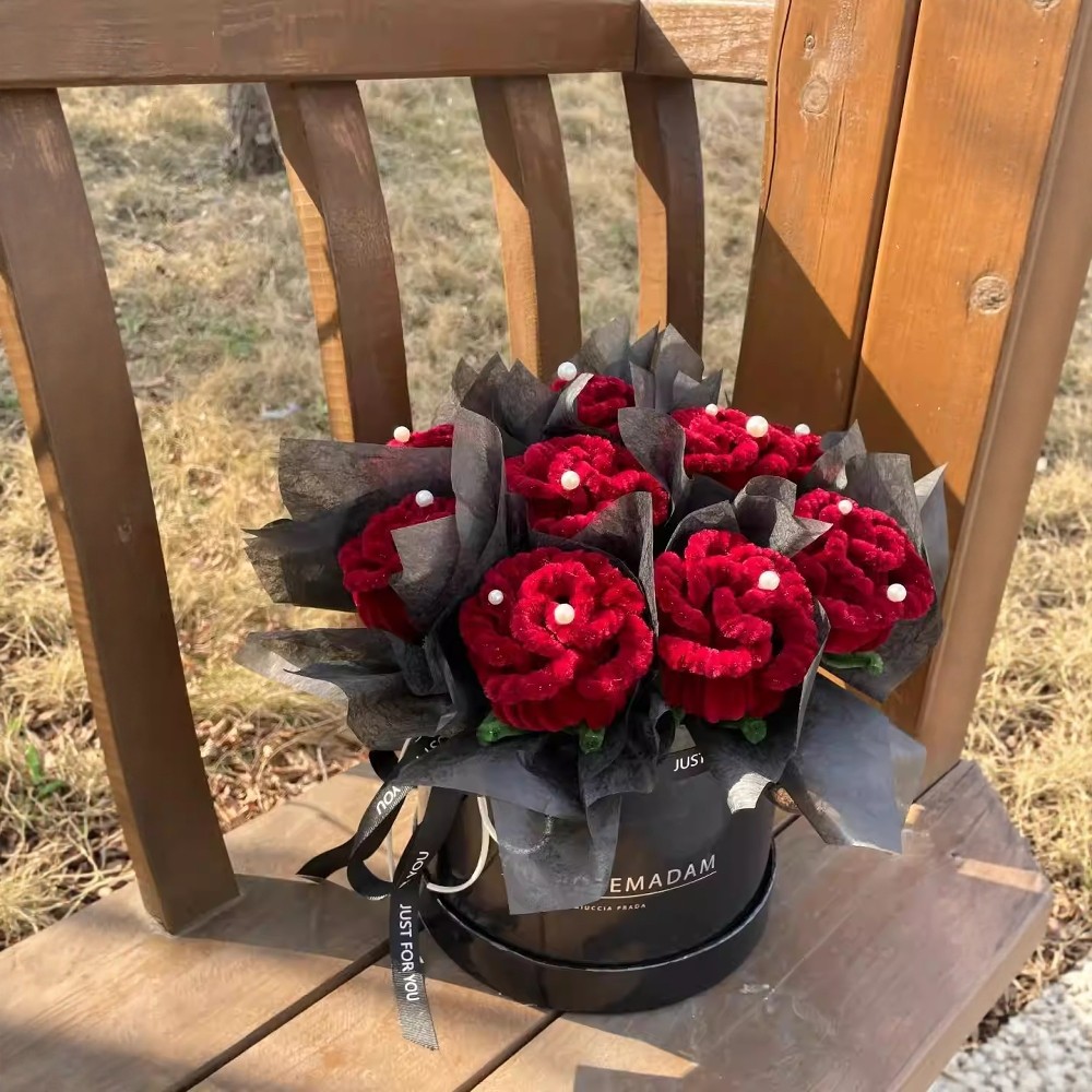 扭扭棒玫瑰花束手工DIY材料包套装仿真花摆件送女朋友生日情人节,玩具/童车/益智/积木/模型,其他手工制作,淘宝优惠券,粉丝福利购,淘宝优惠卷