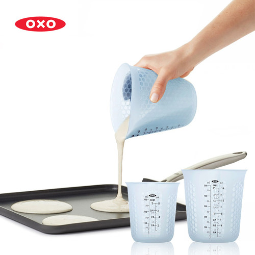 量杯美国oxo500ml可微波防烫