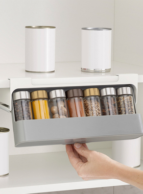 JosephJoseph收纳架厨房调料瓶佐料盒悬挂调味罐置物架家用免打孔