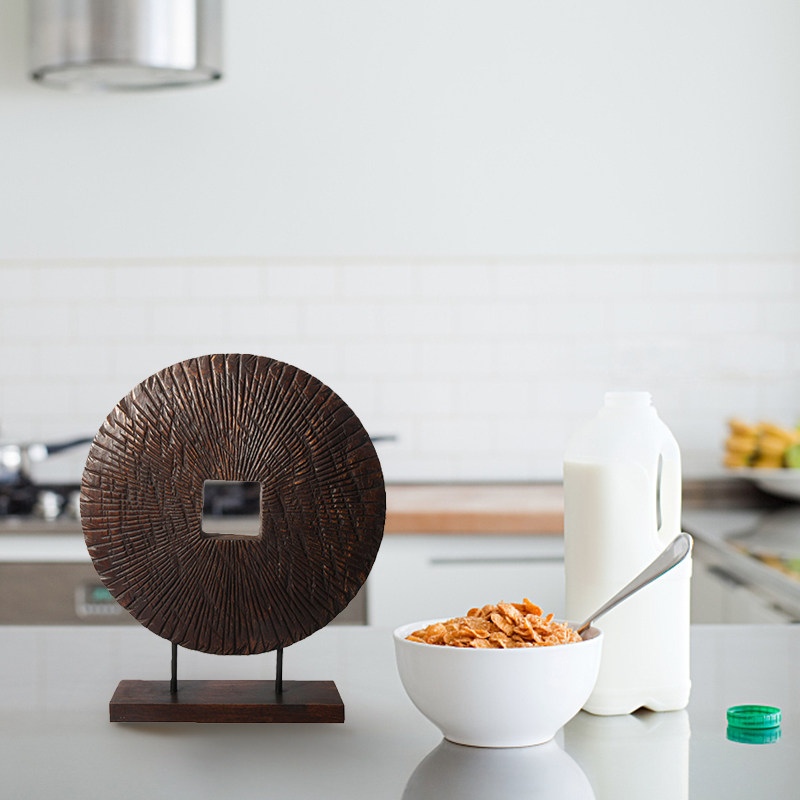 泰国进口lcliving相思木摆件招财进宝实木家居工艺品装饰客厅送礼