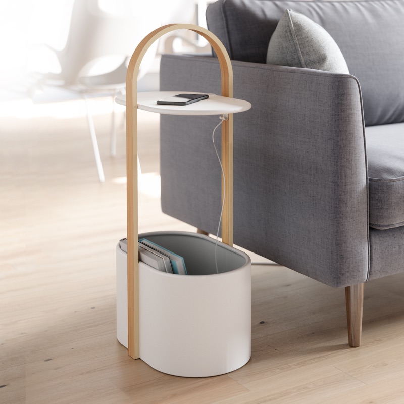 umbra创意边几储物功能欧式角几