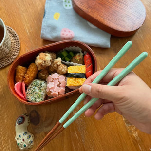 日本进口河合kawai筷子家庭用2025新款实木日式高档尖头防滑彩色