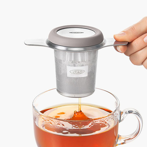 oxo办公室茶滤不锈钢泡茶器