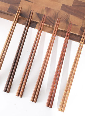 日本进口河合kawai天然果木tetoca蜜蜡天然漆筷子八角先角方头筷