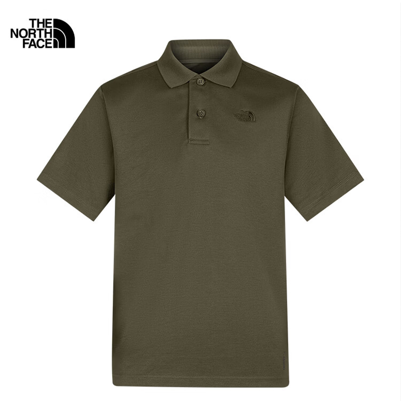 26春夏新款TheNorthFace北面户外男士休闲透气翻领短袖POLO衫8GUC