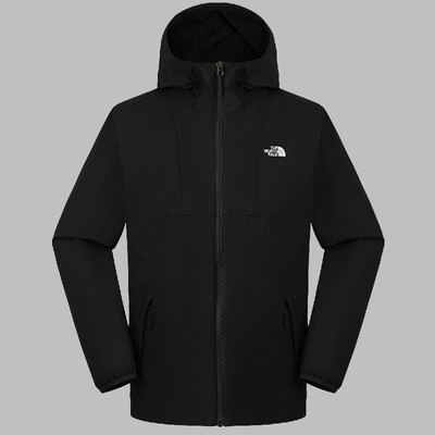 北面男户外防泼水防晒衣皮肤衣