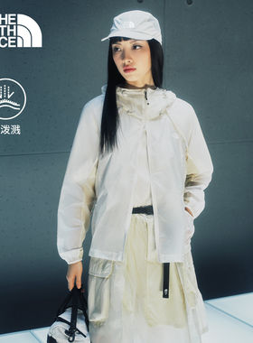 北面UE女士户外防泼水二合一夹克