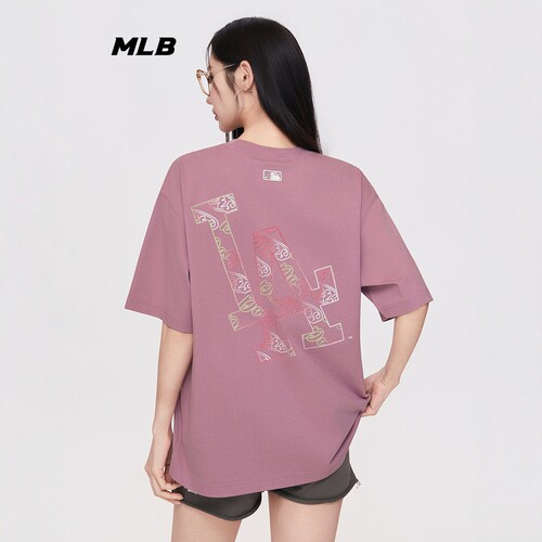 MLB凉感大背标短袖T恤3ATSB1463
