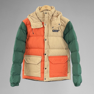 Columbia哥伦比亚25秋冬新款男士户外拒水加厚650蓬羽绒服WE9054