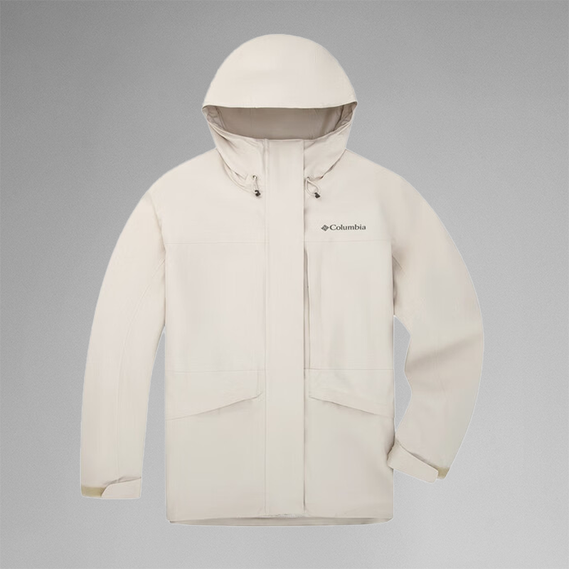 哥伦比亚冲锋衣女抓绒内胆三合一