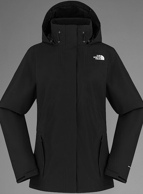 TheNorthFace北面冲锋衣女25可配内胆DRYVENT防水硬壳外套8GGF