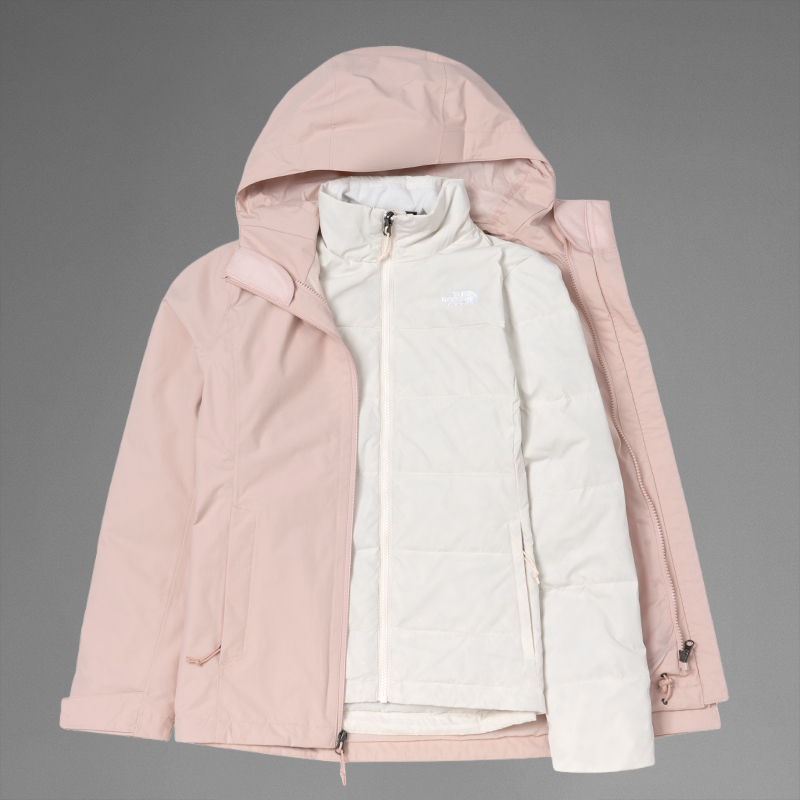 TheNorthFace羽绒三合一冲锋衣女