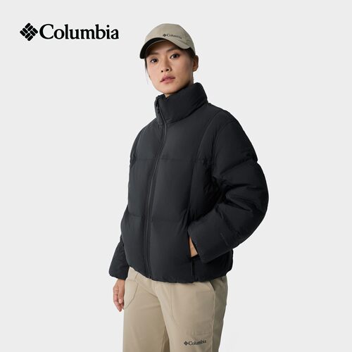 哥伦比亚女金点热能羽绒服YL3663