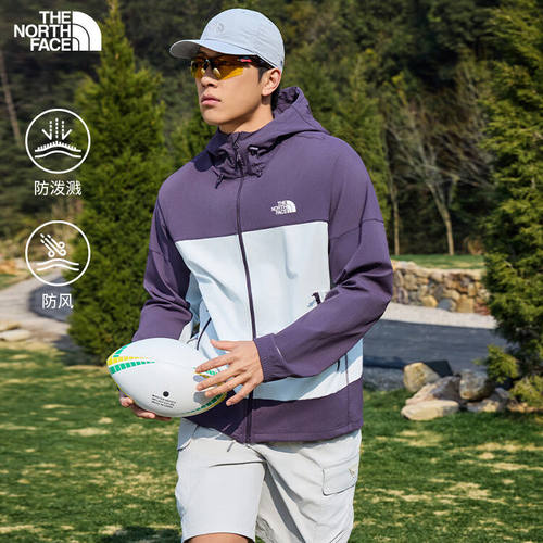 北面26款男户外防风防泼水软壳衣