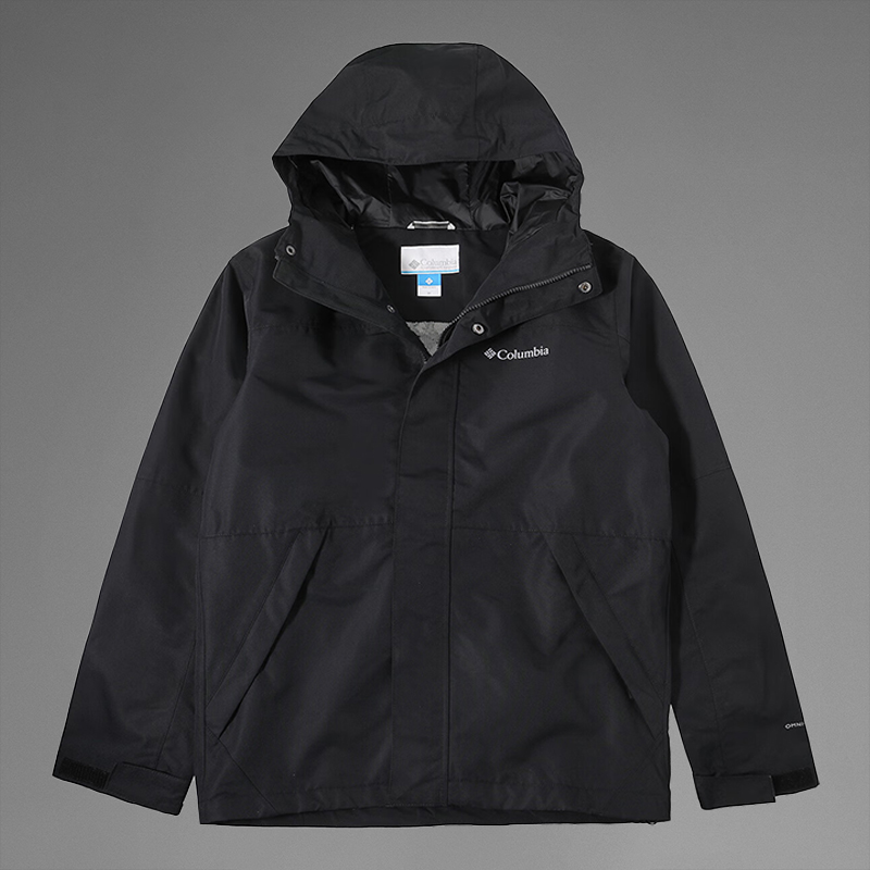 Columbia冲锋衣男银点热能外套