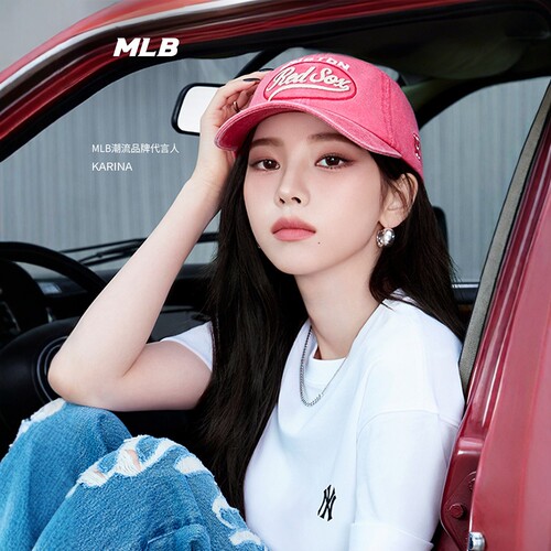 MLB男女刺绣学院风棒球帽