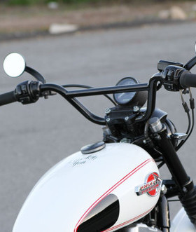 哈雷运动者改装车把 883/48/1200 BURLY布雷6英寸高把 tracker